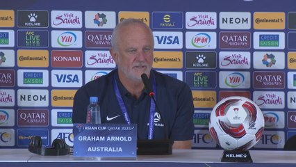 ماذا قال أرنولد قبل مواجهة سوريا ؟