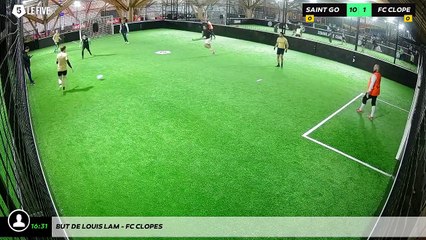 But de Louis LAM - FC CLOPES