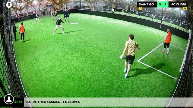 But de Theo Larrieu - FC CLOPES