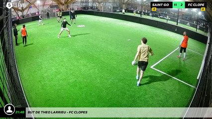 But de Theo Larrieu - FC CLOPES