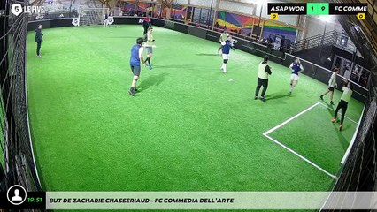 But de Zacharie chasseriaud - Fc commedia dell’arte