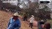 Golpiza entre Ejército y pobladores en Chiapas