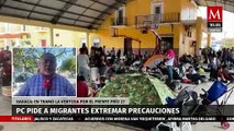 PC de Oaxaca pide a migrantes extremar precauciones en tramo La Ventosa por Frente Frío 27