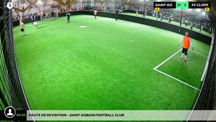 Faute de Kevin Foin - Saint Gobain Football Club