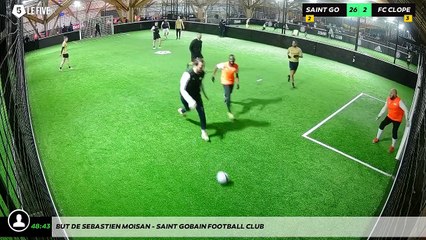 But de Sebastien MOISAN - Saint Gobain Football Club