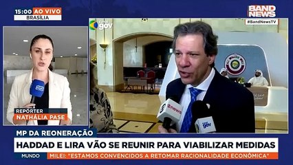 Haddad e Lira vão se reunir para viabilizar medidas