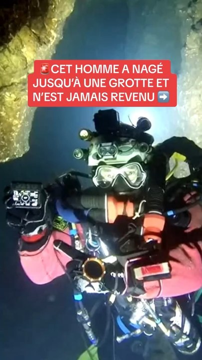 Cet homme a nagé jusqu’a une grotte et n’est jamais revenu…