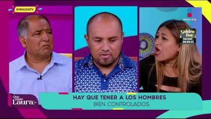 ‘Mi papá me enseña a EDUCAR a MI MARIDO’ | Que pase Laura