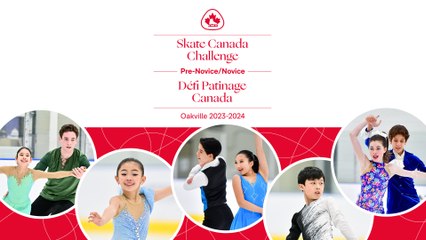 RINK 2  - 2023-2024 SKATE CANADA CHALLENGE – PRE-NOVICE/NOVICE