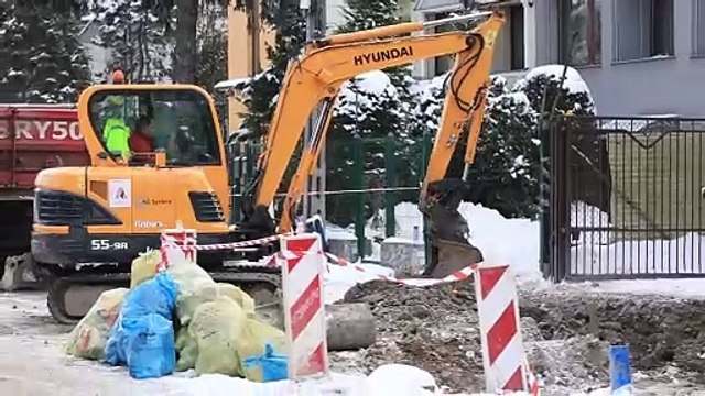 KRAKÓW REMONT PRZEBUDOWA ULICA ŻMUJDZKA