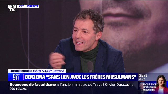 Hugues Vigier, avocat de Karim Benzema: On lui a accolé l'étiquette de mauvais garçon