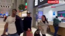 Galatasaray'ın Arjantinli yıldızı Mauro Icardi İstanbul'a geldi