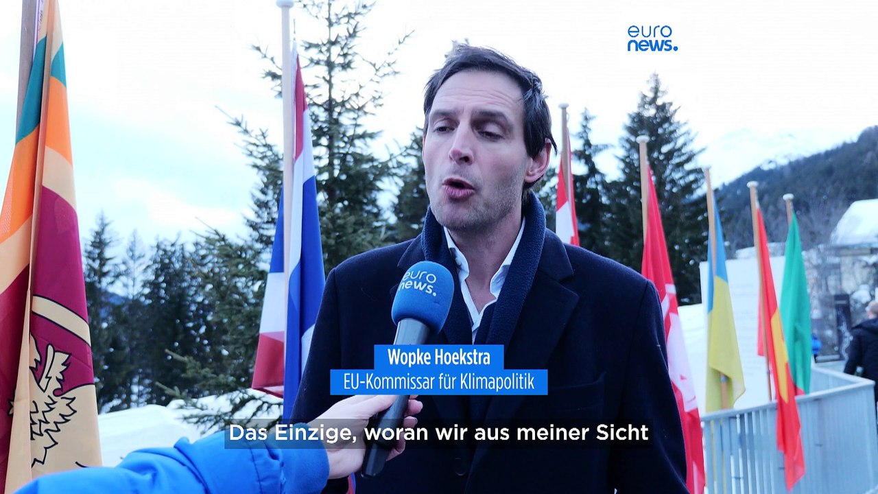 Davos: Guterres ruft zur Abkehr von fossilen Brennstoffen auf