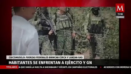 ¿Qué está pasando en Chicomuselo? Habitantes se enfrentan a Ejército y GN