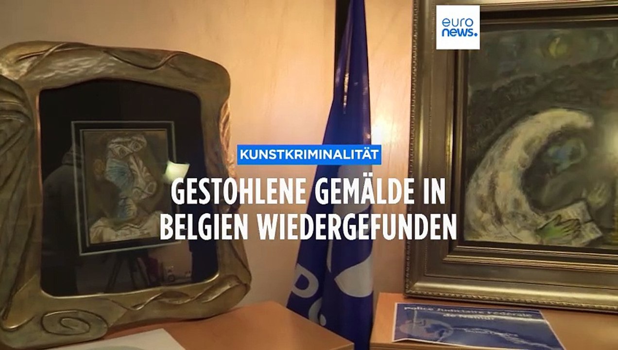 Nach 14 Jahren: Gestohlene Kunstwerke in Belgien wiedergefunden