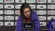 Rueda de prensa de Mariona Caldentey tras el FC Barcelona vs. Real Madrid de la Supercopa de España Femenina