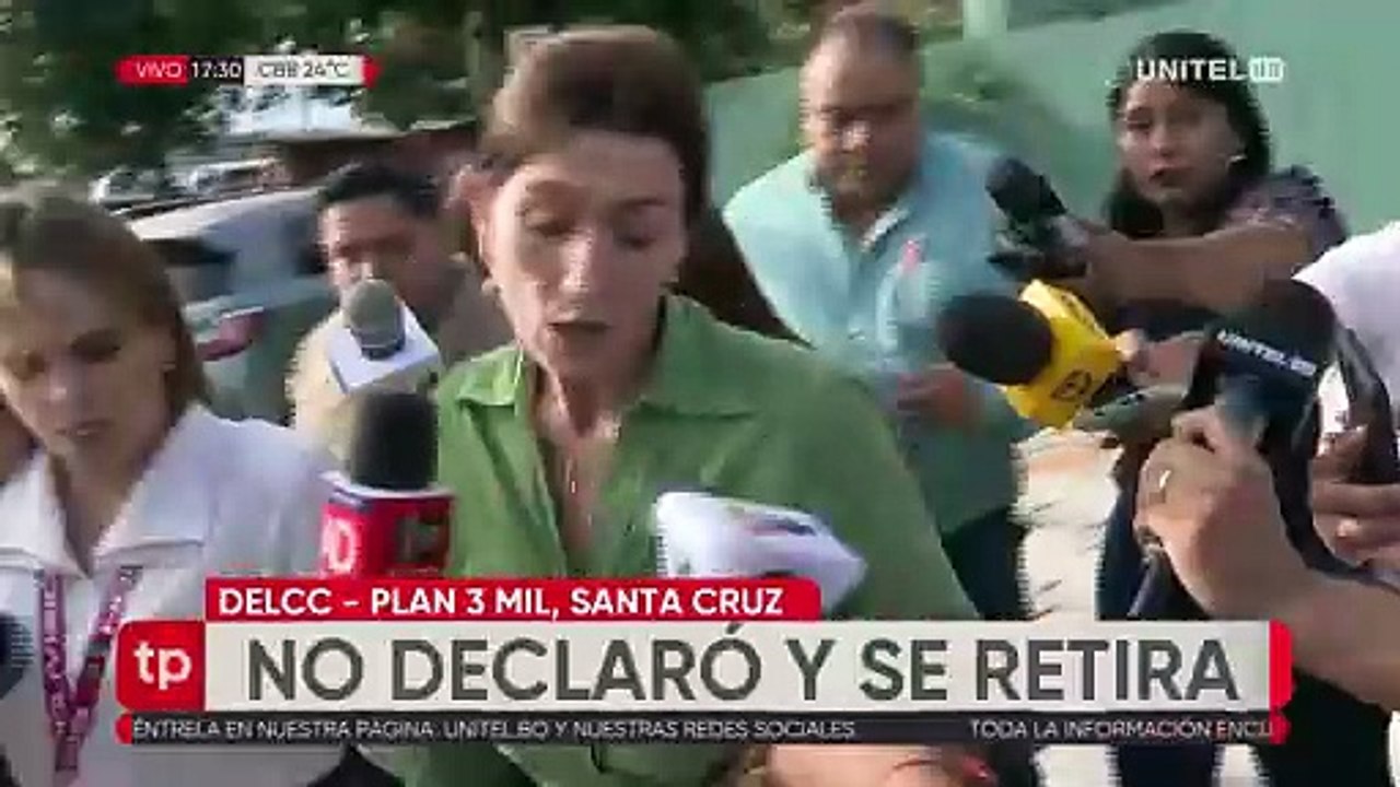 Tras llegar a instalaciones policiales a declarar, la asambleísta García señala que no había denuncia en su contra