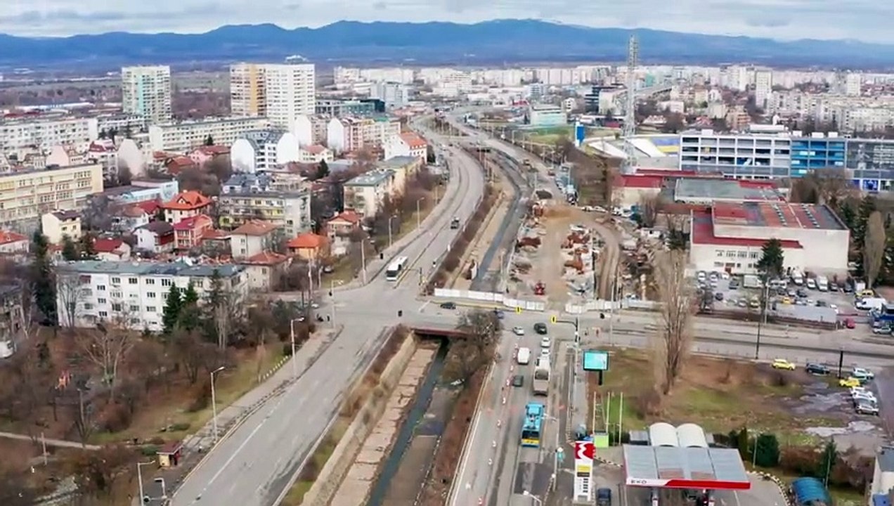 Разширение на трети метродиаметър в кв. Левски (16.01.2024)