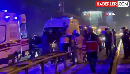 Sultangazi'de makas atan araç dampere çarptı: 1 ölü, 2 yaralı