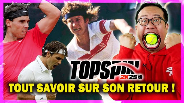 TOP SPIN 2K25 : je vous explique pourquoi son retour a pris 13 ans !