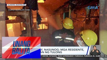 Nasa 50 bahay, nasunog; Mga residente, nananawagan ng tulong | UB
