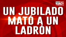 Un jubilado mató a un ladrón: había entrado a robarle a la casa