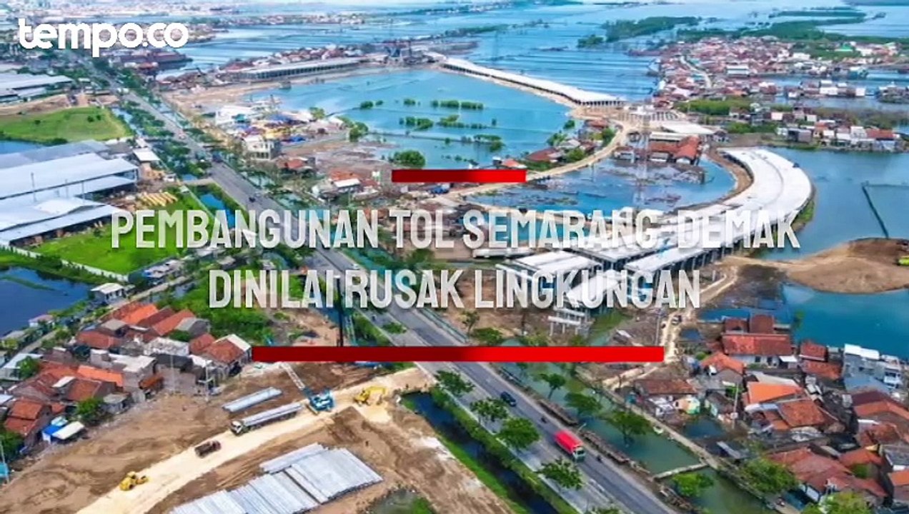 Pembangunan Tol Tanggul Laut Semarang-Demak Dinilai Merusak Lingkungan dan Tambak Warga