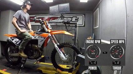 Download Video: 2024 KTM 250 SX-F Dyno Test