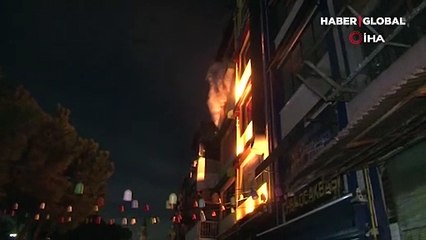 Beyoğlu'nda otel yangını! Ekiplerin hızı felaketi önledi