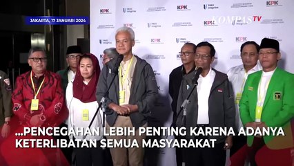 Ganjar Pranowo Sebut Pencegahan Korupsi Jauh Lebih Penting