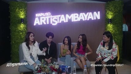 ArtisTambayan: The cast of Sparkle U - #Soundtrip divulges their most memorable off-cam moments