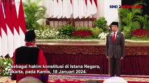 Ucapkan Sumpah di Hadapan Jokowi, Arsul Sani Resmi jadi Hakim Konstitusi