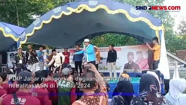 Dugaan Kampanye Terselubung, PDIP Jabar Laporkan Ridwan Kamil ke Bawaslu