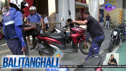 Bangketa para sa pedestrian, pinaradahan; Operasyon kontra-illegal parking ng MMDA, dadalasan daw | BT