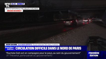 Télécharger la video: Neige et verglas: à ce stade, la circulation peu perturbée sur la N118, dans les Yvelines