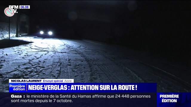 Neige et verglas: la galère des automobilistes