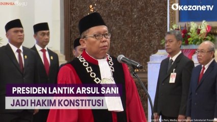 Presiden Joko Widodo Lantik Arsul Sani jadi Hakim Konstitusi