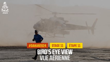 Bird's eye view - Stage 11 - #Dakar2024
