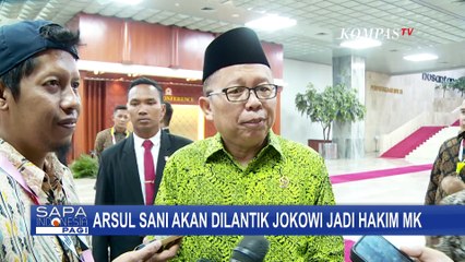 Arsul Sani Dilantik jadi Hakim Konstitusi, Gantikan Wahiduddin Adams