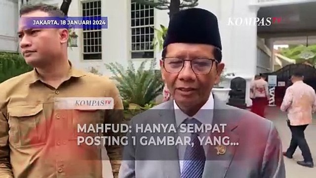 Alasan Mahfud MD Tidak Akan Usut Peretas Akun Instagram Pribadi Dirinya