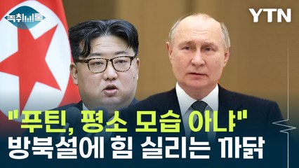 "푸틴, 평소 모습 아냐"...방북설에 힘 실리는 까닭 [Y녹취록] / YTN