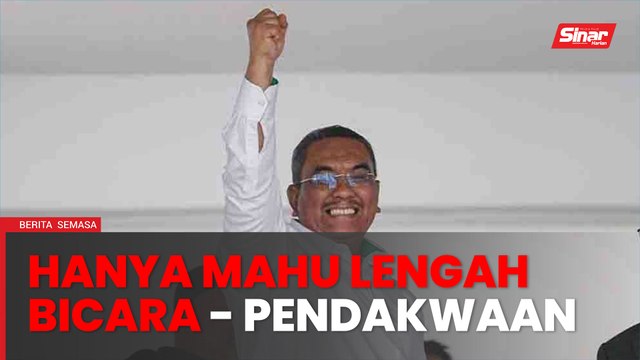 Permohonan Sanusi sekadar lengahkan masa - Pendakwaan