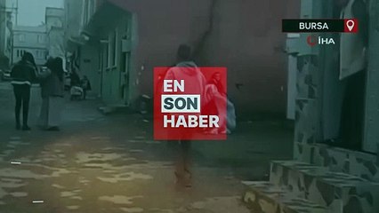 Bursa’da gürültü kavgasına tutuşan kızlar saç baş birbirine girdi