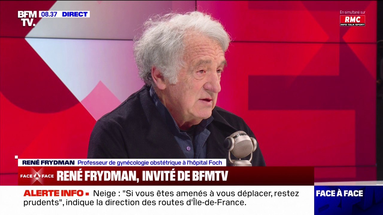 Congé de naissance: René Frydman, professeur de gynécologie obstétrique, "pense que ça peut être pas mal"