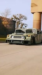 The ultimate Humvee  6x6, Hellcat engine, custom bodywork