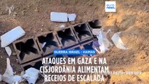 Novos ataques em Gaza e na Cisjordânia alimentam receios de escalada do conflito no Médio Oriente