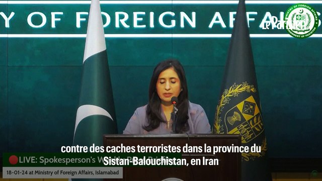 Le Pakistan annonce avoir frappé des « caches terroristes » en Iran