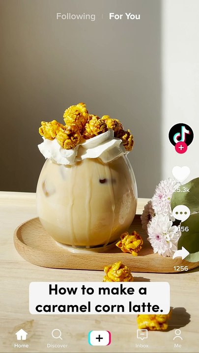 Popcorn Latte