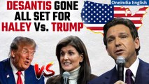 Ron DeSantis Withdraws from New Hampshire, Paving Way for Haley vs. Trump Showdown | Oneindia News