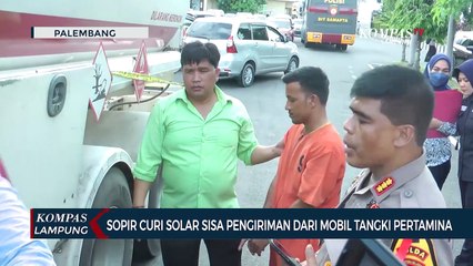 Sopir Curi Solar Sisa Pengiriman dari Mobil Tangki Pertamina